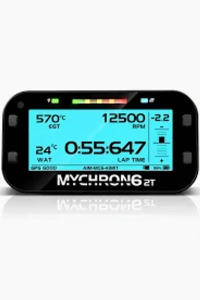 Hovedbilde AIM MyChron 6 2T laptimer /m vanntemperatur