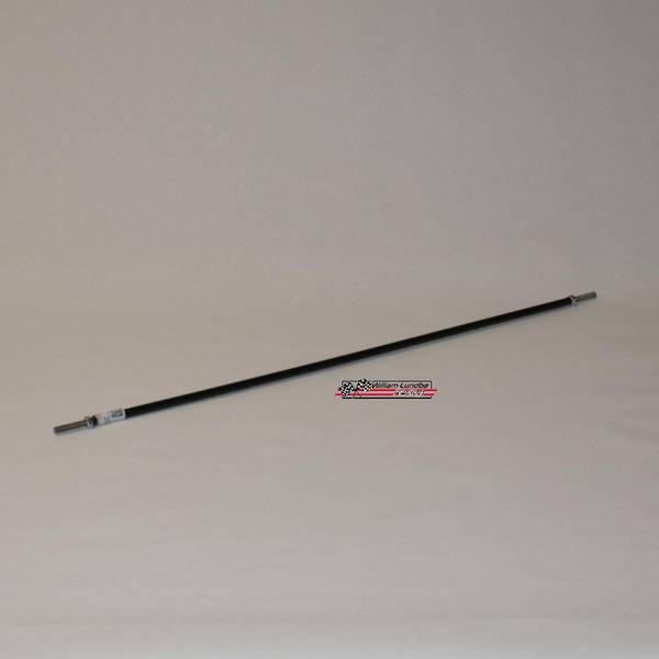 Hovedbilde Bremsestag stål M6x575mm /m sort hylse og muttere ...