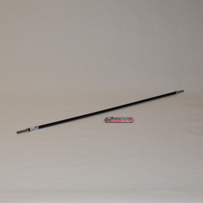 Hovedbilde Bremsestag stål M6x575mm /m sort hylse og muttere ...