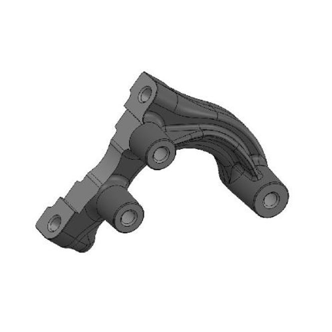 Hovedbilde Parolin bremsecaliper adapter liten kart